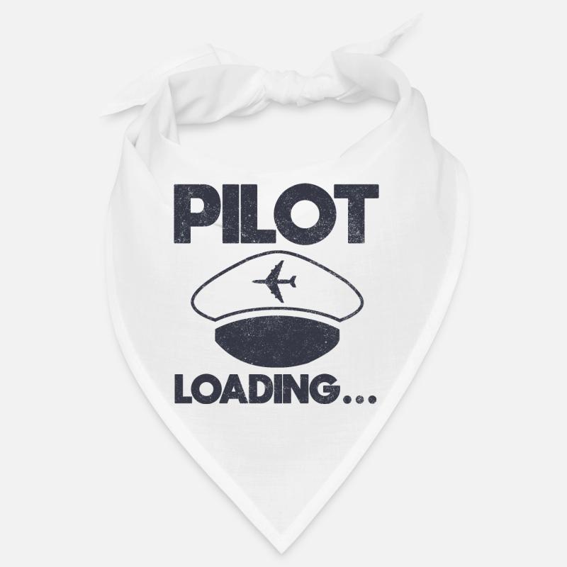 Airplane Pilot Flying Training I Gift Bandana