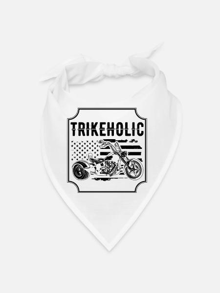 Trike - Bandana - Weiß - Vorne