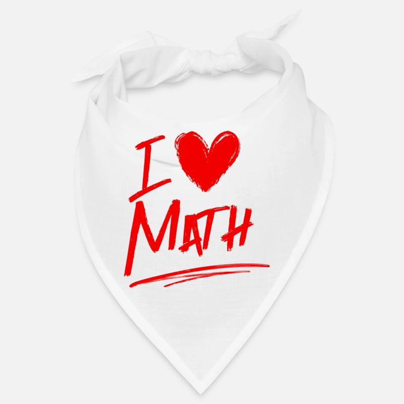 Ich liebe Mathe Bandana