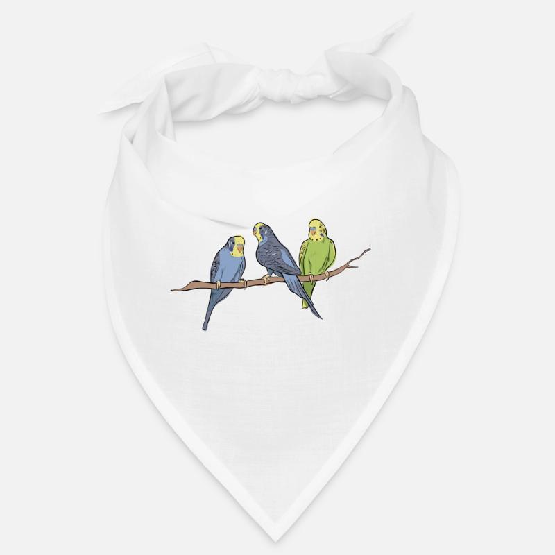 Amoureux de Budgerigar Bandana