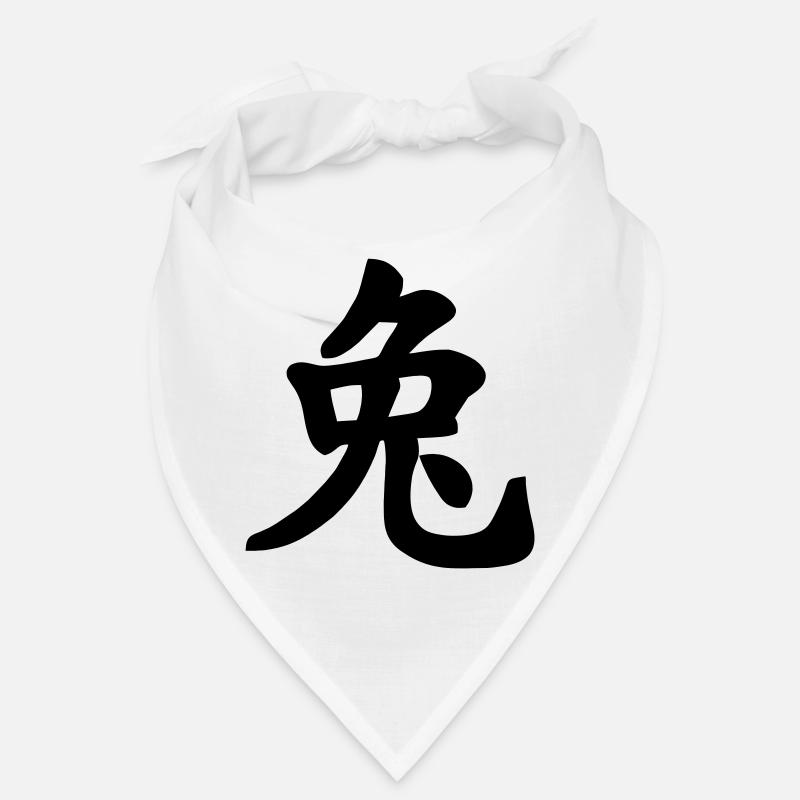 Carnet chinois image d’ombre de lapin Bandana