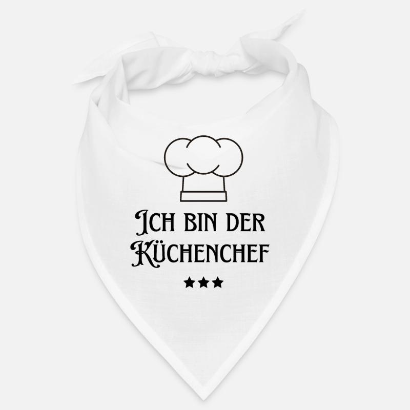 Ich bin der Küchenchef Chef Bandana