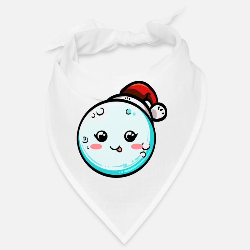 Boule de neige avec chapeau de Noël #6/9 Bandana