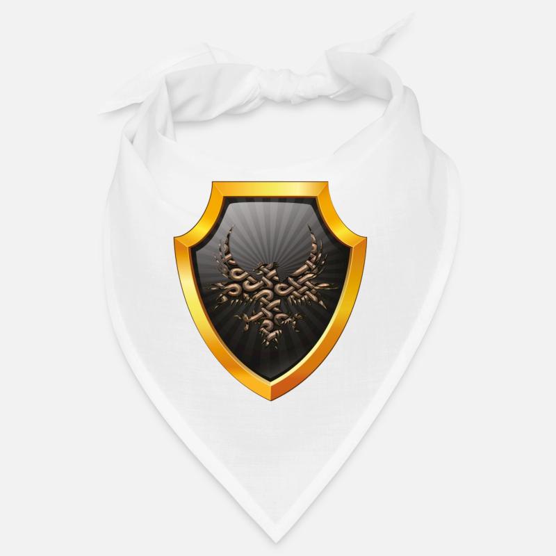 Logo du bouclier Esports Emblème Épée Symbole de l’emblème Aigle Bandana