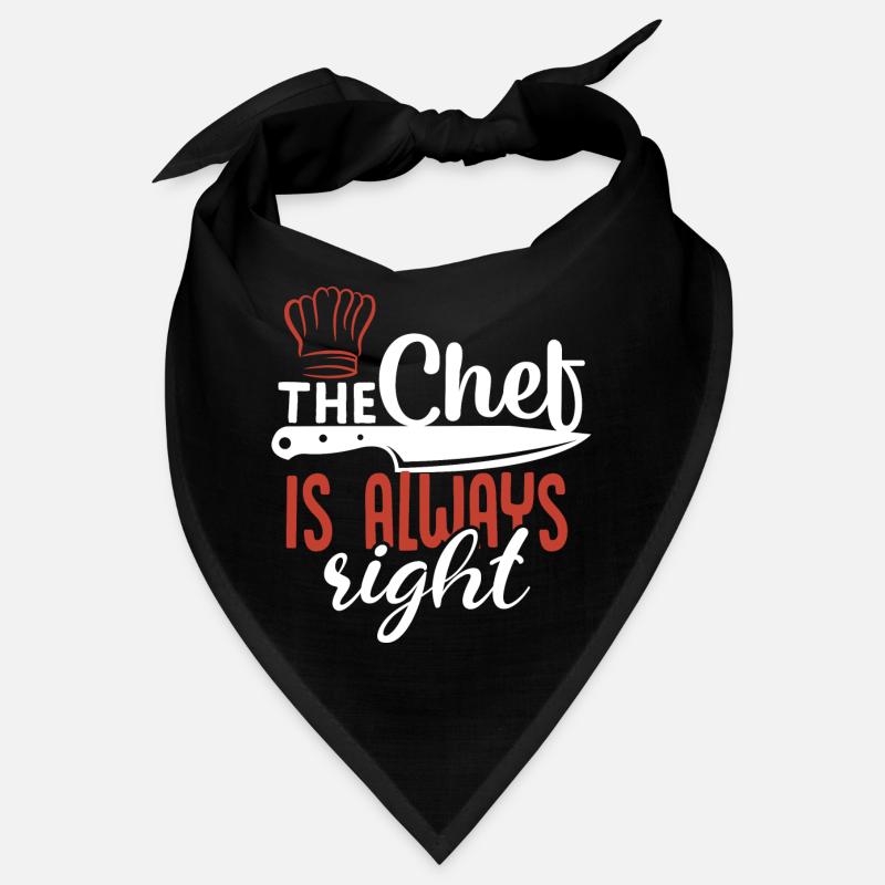 Chef Chef Chefs Kitchen Funny saying Bandana