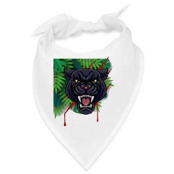 Panther - Bandana - Weiß - Vorne