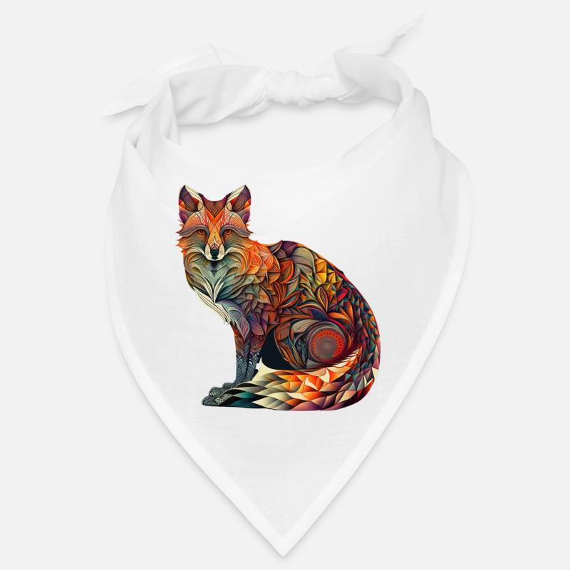Fox Mandala Bandana