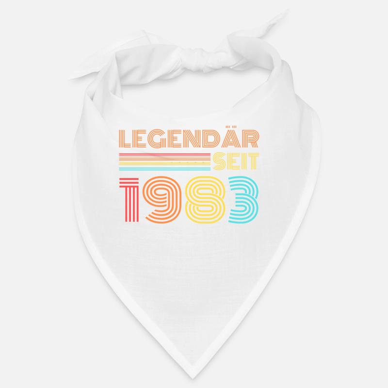 LEGENDÄR seit 1983 Geburtstag Bandana
