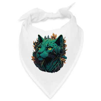 Panter Panter Vintage Gaming - Bandana - Weiß - Vorne