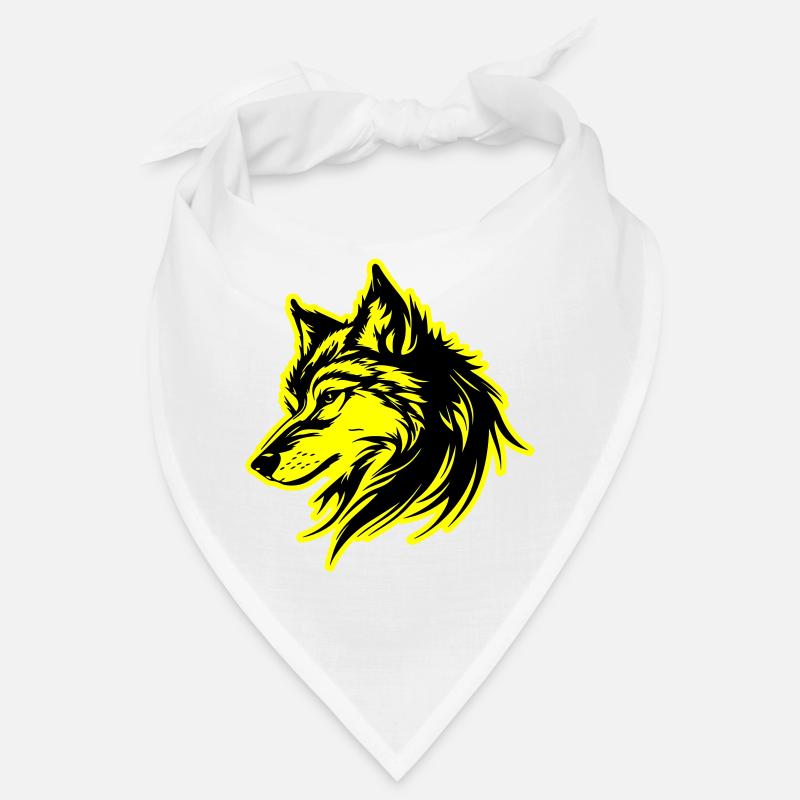 Wolf Silhouette Bandana
