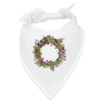 Kranz - Bandana - Weiß - Vorne