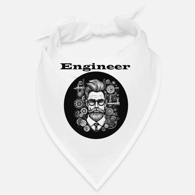 Engineer - Bandana - white