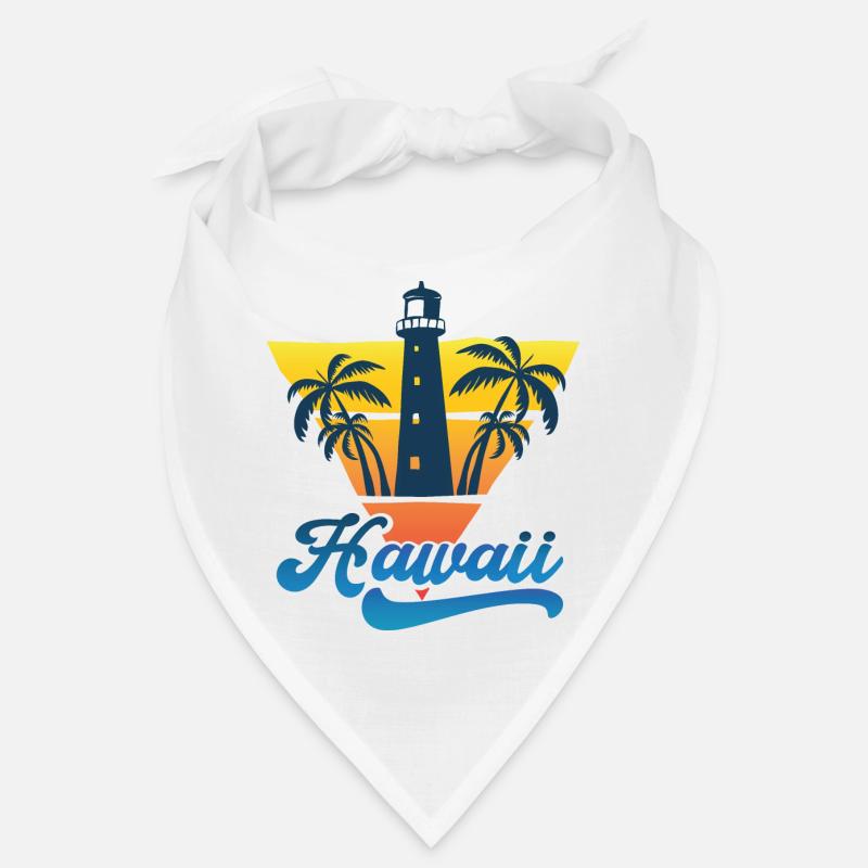 Hawaii Lighthouse Beach Design Bandana