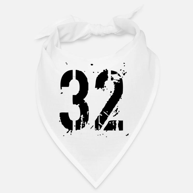 32 Nombre 32 Bandana