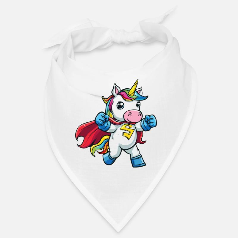 Unicorn Superhero Superpowers Supernatural Comic Bandana