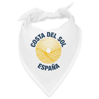 Costa del Sol - Bandana - Weiß - Vorne