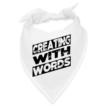 bday present idea gift idea imagination - Bandana - Weiß - Vorne
