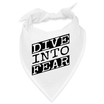 brave heart bungee jumping community - Bandana - Weiß - Vorne