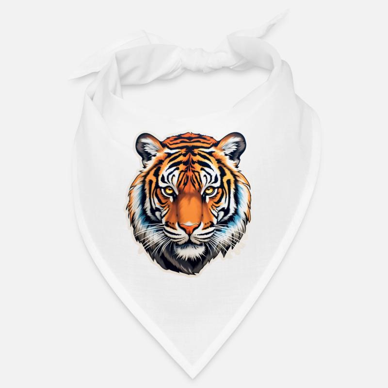 Tiger Head Bandana