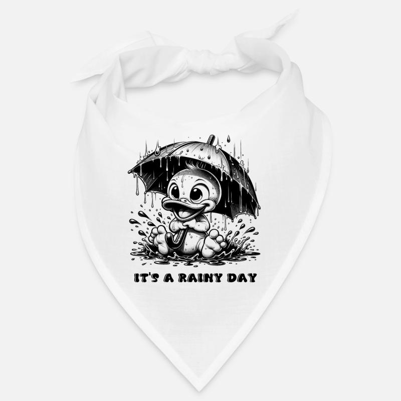 Es ist ein regnerischer Tag Bandana