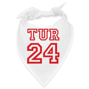 Turkey Türkei Turkiye - Bandana - Weiß - Vorne