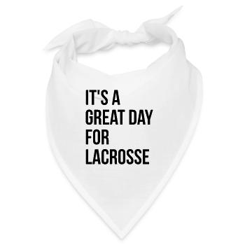 Lacrosse Lacrosse Lacrosse - Bandana - Weiß - Vorne