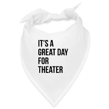 Theater Theater Theater - Bandana - Weiß - Vorne