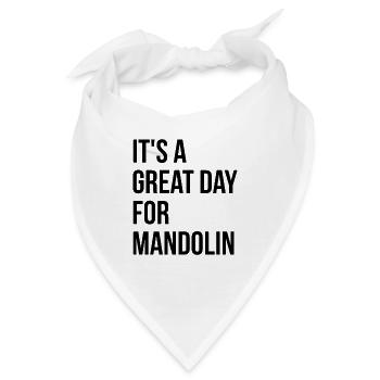 Mandolin Mandolin Mandolin - Bandana - Weiß - Vorne