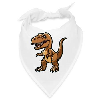 T rex - Bandana - Weiß - Vorne