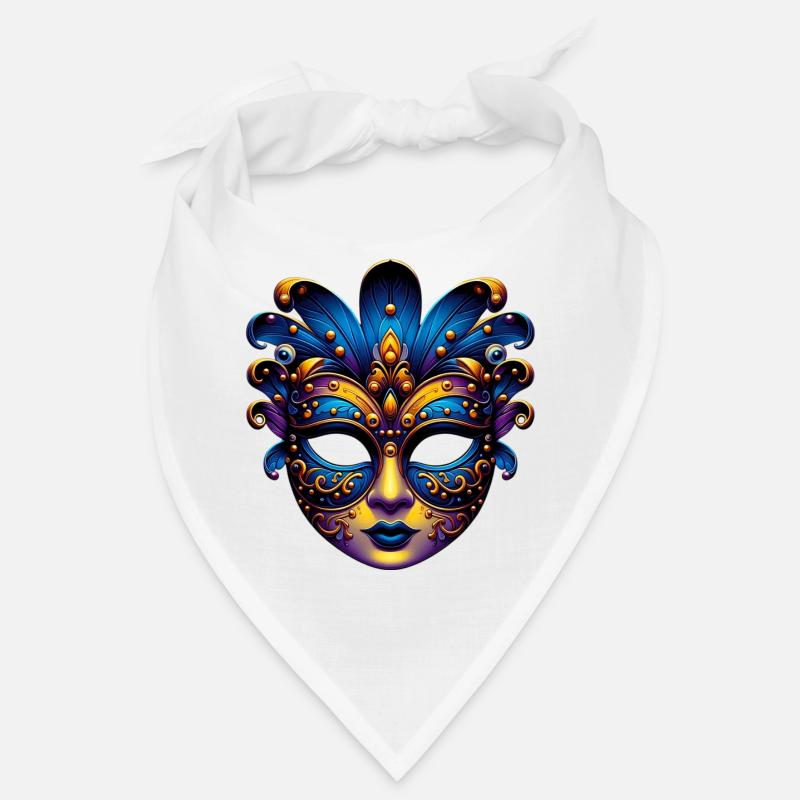Venice Carnival Mask Bandana