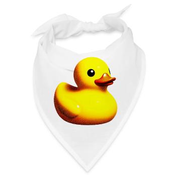 Ente Ente Ente Ente Ente - Bandana - Weiß - Vorne