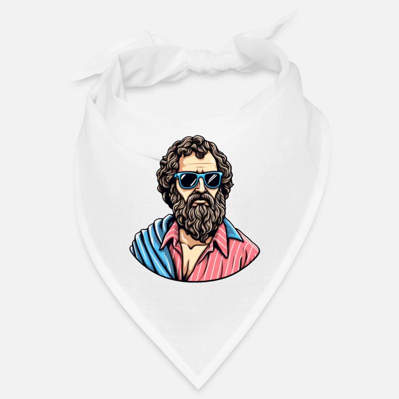 Casual Cool Philosopher Look Bandana