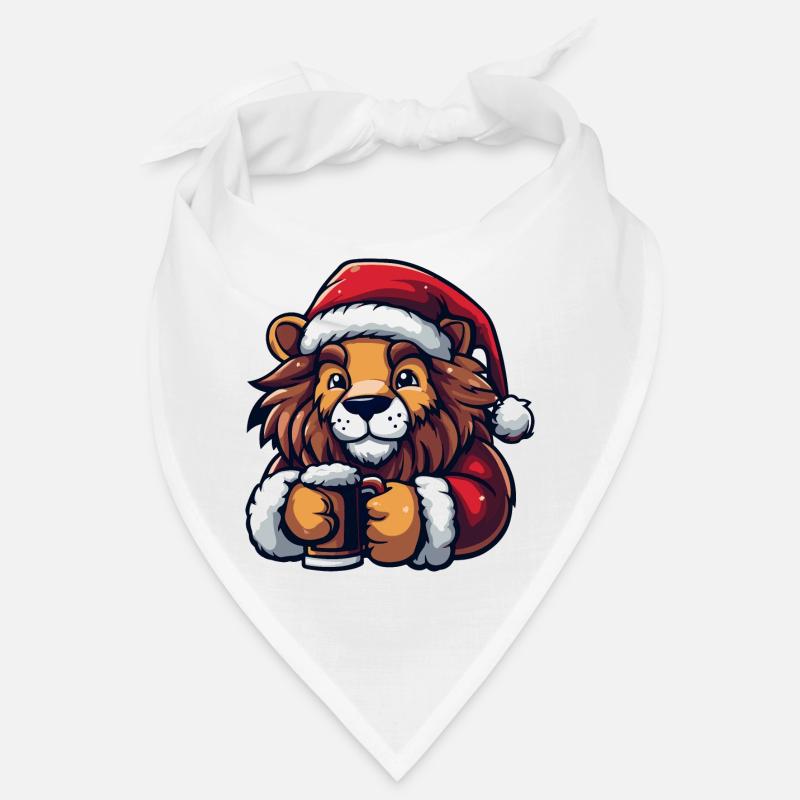 Löwe Weihnachten Bier Bandana