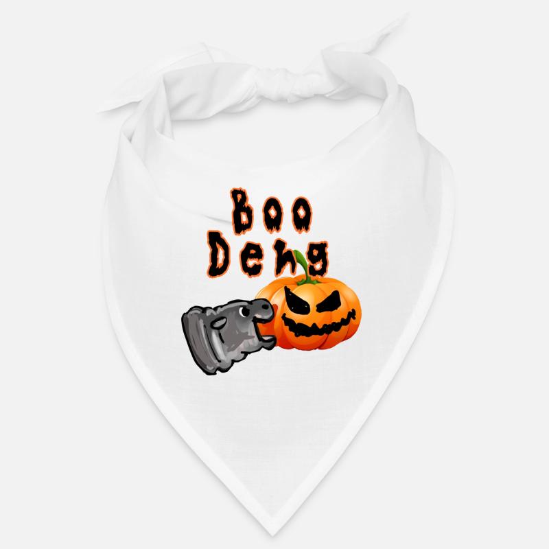 Boo deng,moo deng,nilpferd, halloween,illustration Bandana