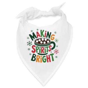 Herstellung von Spirituosen Bright Cocoa - Bandana - Weiß - Vorne