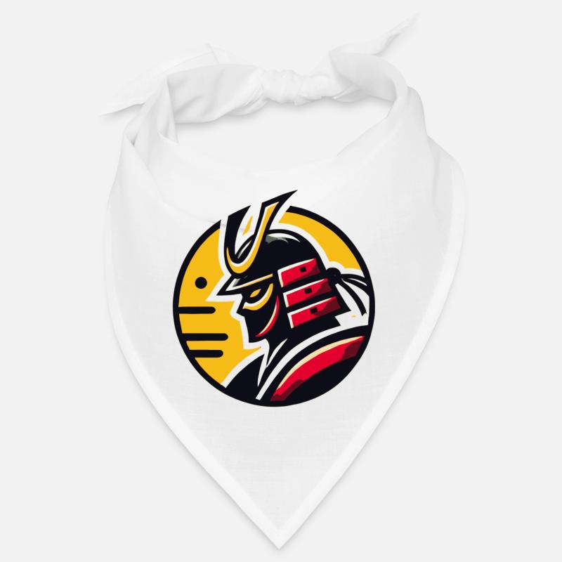 Gelber Samurai Bandana