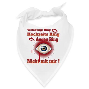 Single Leben - Bandana - Weiß - Vorne