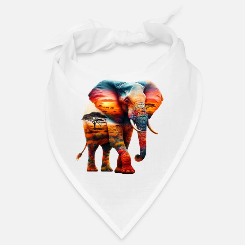 Éléphant Bandana