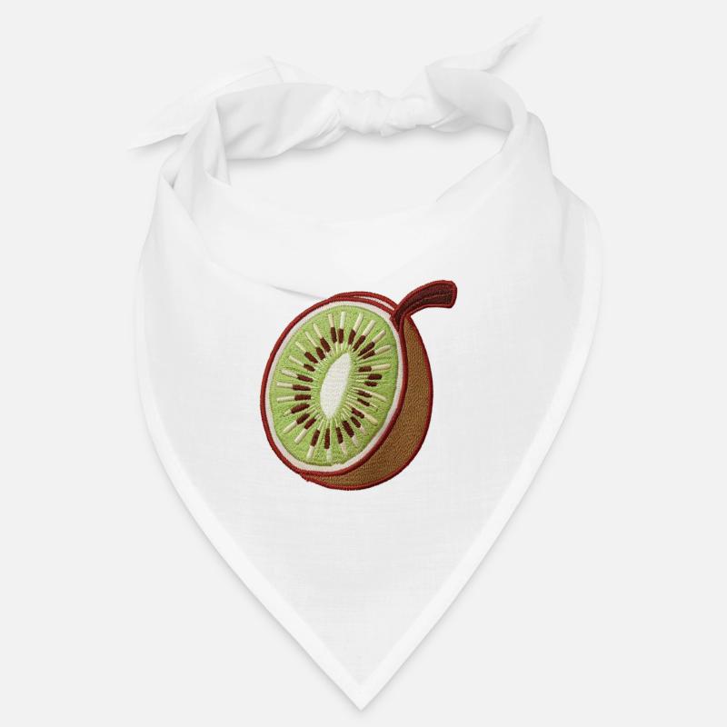 Kiwi brodé Bandana