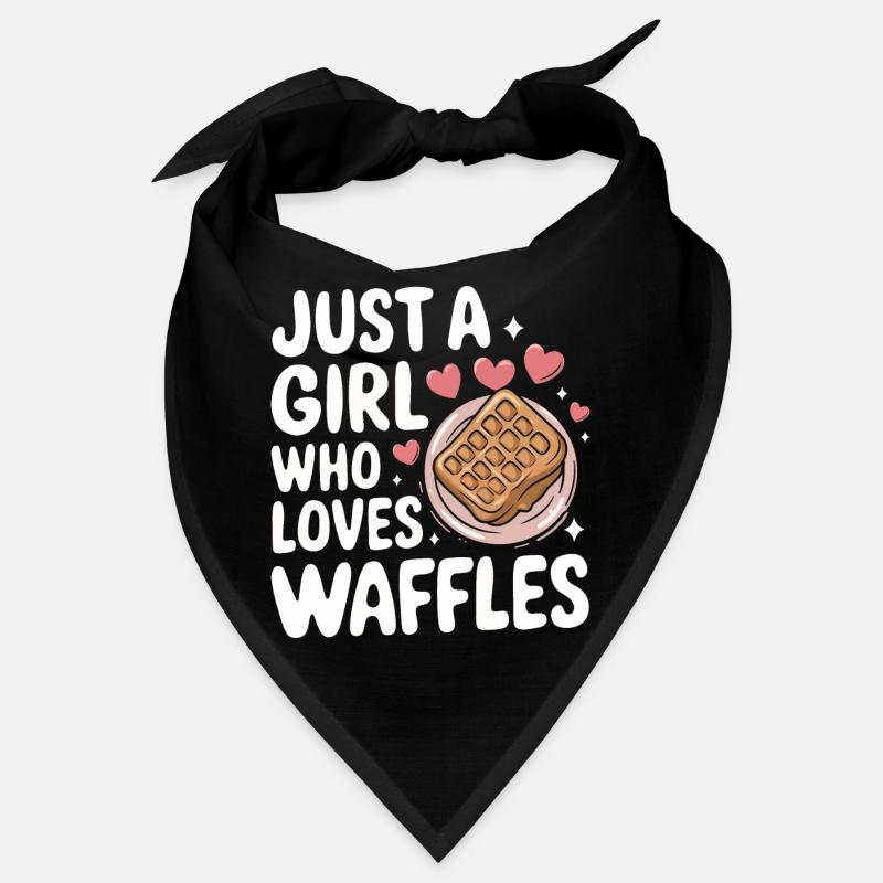 Waffles Breakfast Sweets Bandana