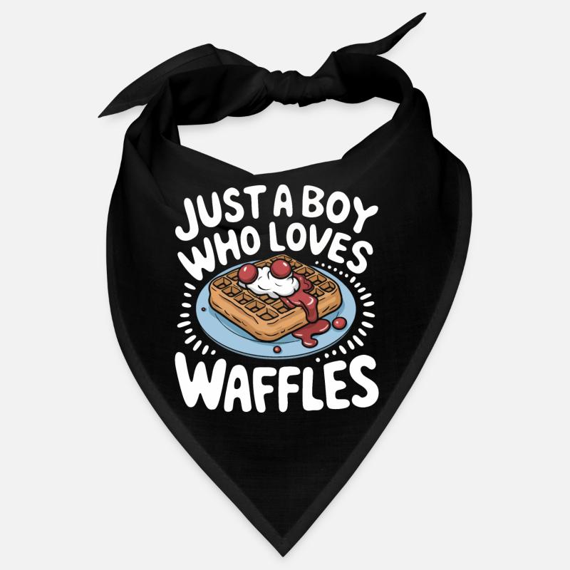 Waffles Breakfast Sweets Bandana