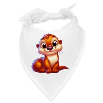 Otter - Bandana - Weiß - Vorne