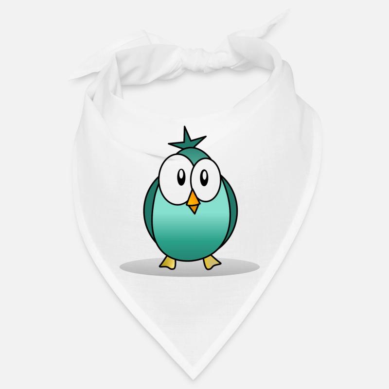 EULE. EULE. VOGEL. NACHT. NATUR. TIER Bandana