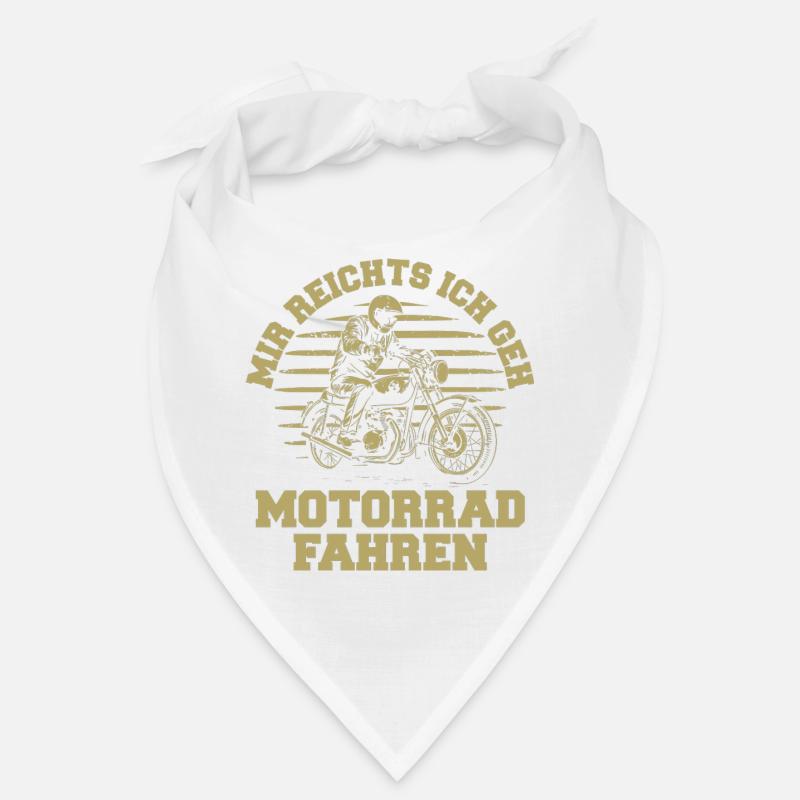 Motorcycle Motorcyclist I've had enough, I'm going Bandana