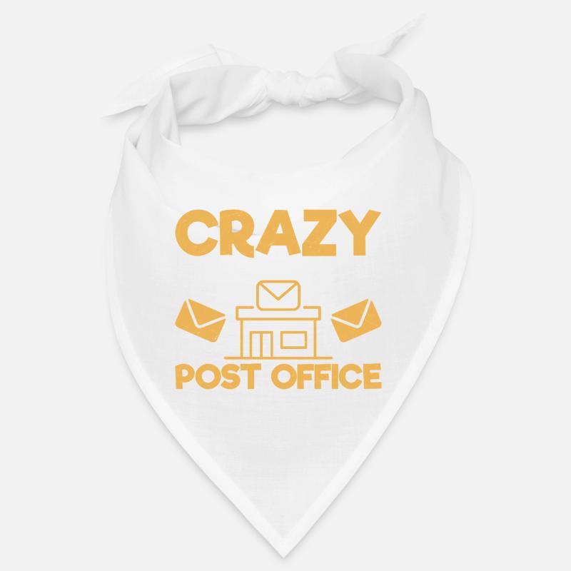 You Don't Have To Be Crazy Postal Worker Mailman Bandana