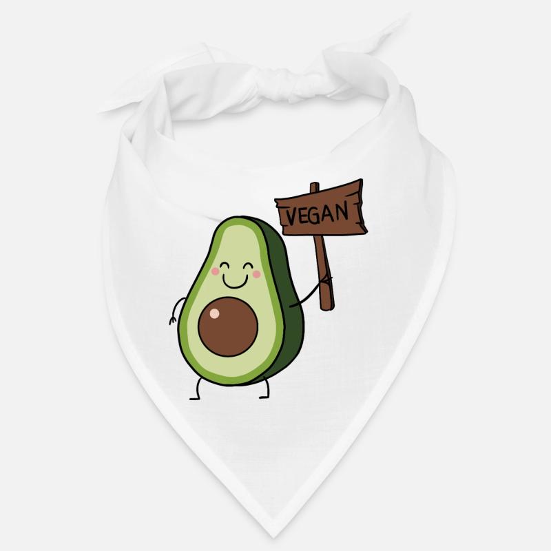 Vegane Avocado Bandana