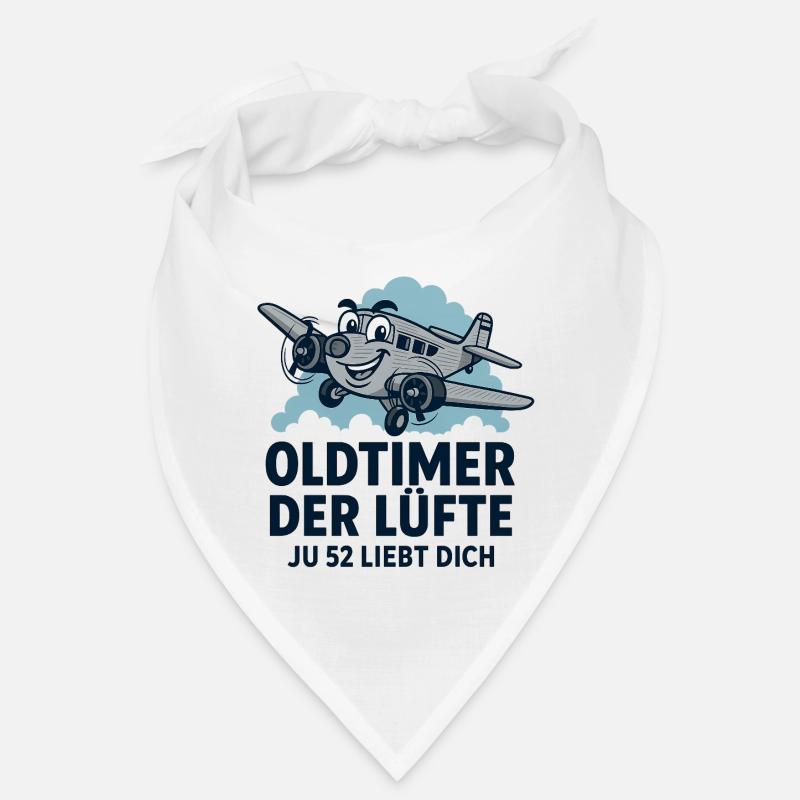 Oldtimer der Lüfte Ju52 Bandana