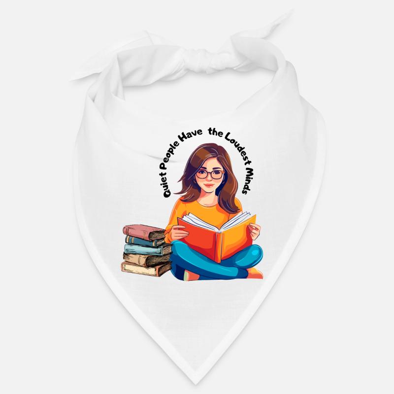 Quiet people loud minds – books and reading Bandana