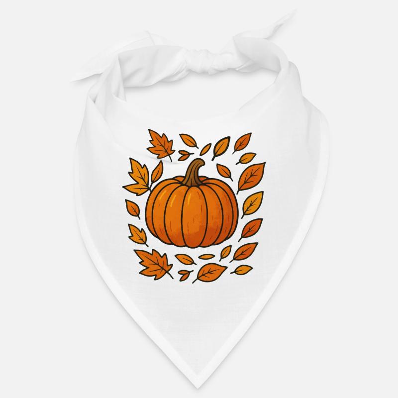 Couronne de citrouille d’automne Bandana