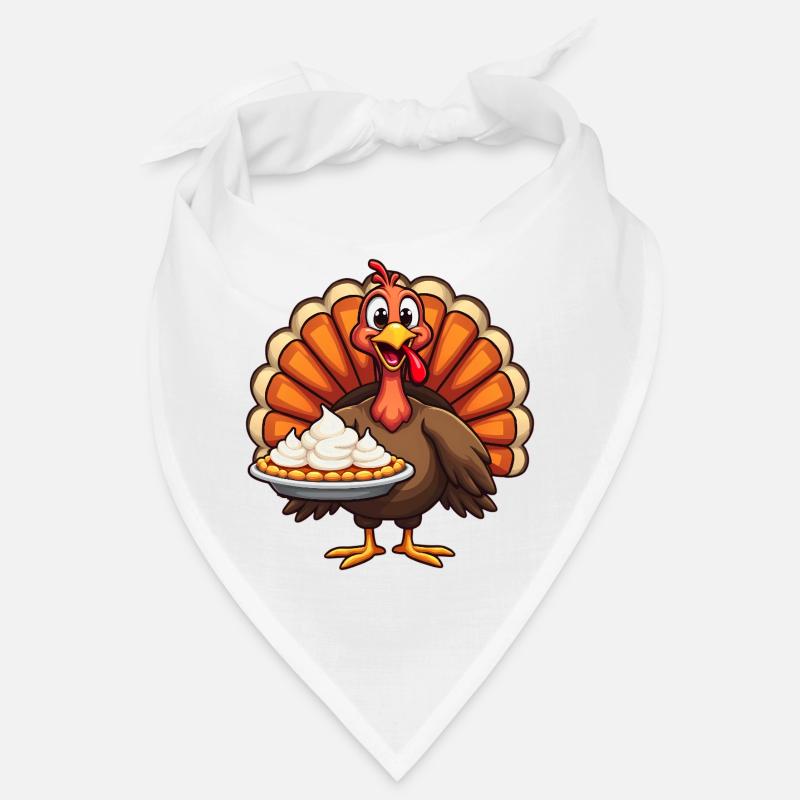 Thanksgiving Drôle Dinde de Thanksgiving Bandana